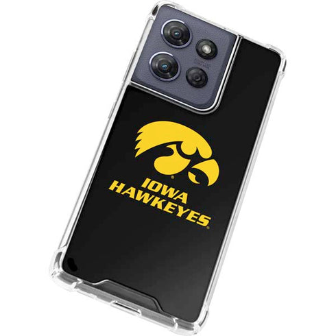 University of Iowa Hawkeyes Moto G Play 5G (2025) Clear Case